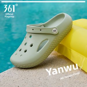 361° | Non-slip Outdoor Slip-on Shoes Light Portable Thick Soft Bottom Wear-resistant Toe-capped