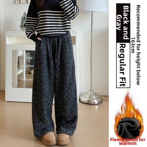 LANMENGYA | Warm Thermal Fur Leggings Leopard Print