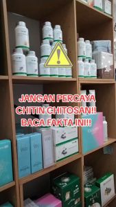 Ubat Asam Lambung Chitin Chitosan  original 100% LULUS KKM HALAL 30 CAPSULE