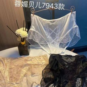 กางเกงชั้นในผ้าตาข่ายเอวสูงลายลูกไม้ระบายอากาศสำหรับผู้หญิงไซส์ใหญ่ กางเกงชั้นในทรงสามเหลี่ยมแบบลำลองสำหรับเด็กสาว