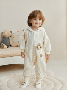 MOLO BALO | Double-layered Hooded Romper
