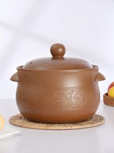 PINGDINGSHAQI | Uncoated High-temperature Resistant Clay Pot