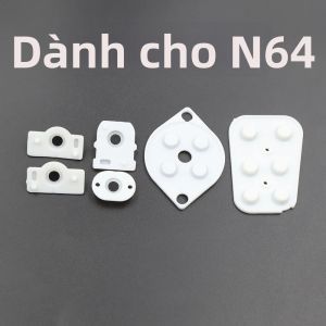Bộ Phận Sửa Chữa Nút Cao Su Dẫn Điện Tay Cầm N64 Miếng Silicon Thay Thế Joy Pad Cho Nintendo 64 Phụ Kiện Nút Bấm Tái Sử Dụng