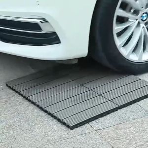 Ready Stock 30x30cm WPC wood deck Tiles Interlocking Wood Deck tiles Wood Plastic Composite