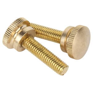 GUWANJI | Brass Color High Head Fluted Hand Screw M3 M4 M5 8/10/12mm