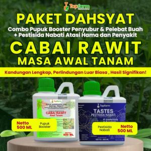 Pupuk Pestisida Topfarm / Obat Semprot Cabe Rawit Awal Tanam / Obat Penyubur Cabe Baru Tanam / Obat Cabe Baru Tanam / Obat Pertumbuhan Tanaman Cabe Rawit / Obat Pemacu Pertumbuhan Cabe Rawit