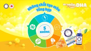BioAmicus Omega 3 bổ sung DHA tinh khiết giúp phát triển não bộ tăng cường thị lực | Nhập khẩu chính hãng từ Canada