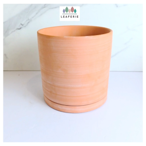 The Leaferie Terracotta D Flowerpot . flowerpots . flower pot . plant pots . planter . planters