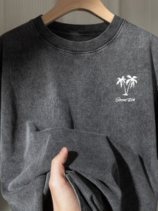 Discover the Perfect Summer Casual Short Sleeve T-Shirt for Men: Quick Dry Polyester Blend & Loose Fit