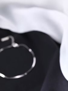 J&C Titanium Steel Simple Anklet Bracelet Foot Chain Not To Fade Jewelry HB854