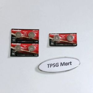 Pin AG10 LR1130 G10 LR54 189 GP89A 389 SR1130W - 1.5V / Hiệu CAMELION CHÍNH HÃNG