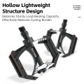 WEST BIKING Dual DU Nylon Bike Pedals Anti Slip Sealed Bearings Bicycle Pedal Wear Resistant Wide Platform Cycling Pedals. 