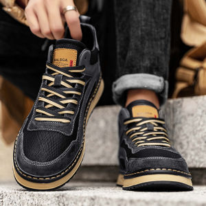 MINGTI | Giày Sneakers Cổ Cao Phong Cách Retro Nam Thời Trang Thể Thao Mùa Thu Đông