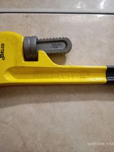 kunci pipa kunci ledeng tukang gagang lapis karet tersedia ukuran 14" 18" 24"