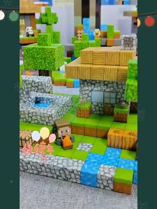 MC Minecraft Magnetic Blocks Strong Magnetic Attraction Iron Stone Magnetic Attraction Magnet Boys Childrens Educational Building Toys