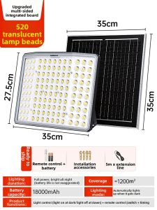 GEEK 3C | Solar Outdoor Light LED Waterproof Strong Bright Induction