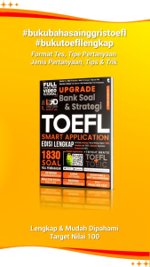 Upgrade Bank Soal & Strategi Toefl [Original Penerbit] Buku Tes Bahasa Inggris