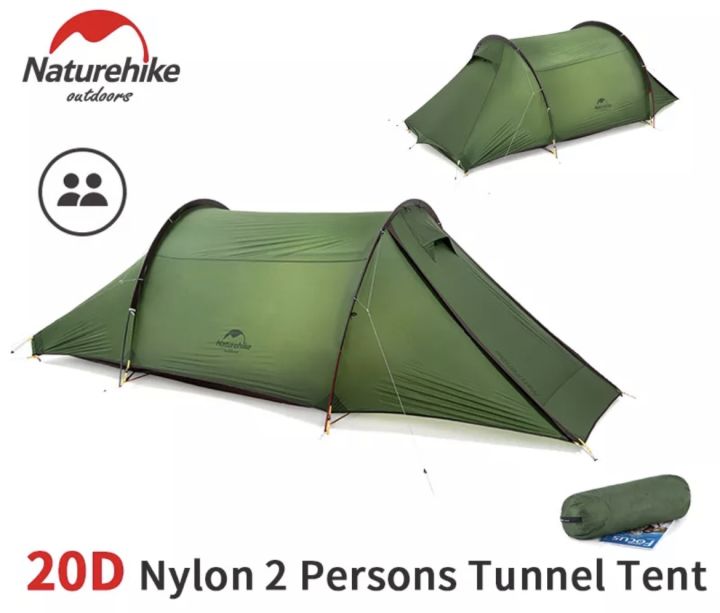 Naturehike Cloud Tunnel 2 Person Tent | Lazada PH