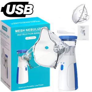 Handheld Portable Mesh Nebulizer Silent Inhalation - Inhaler for Adults & Kids Portable Nebulizador with Mesh Atomizer