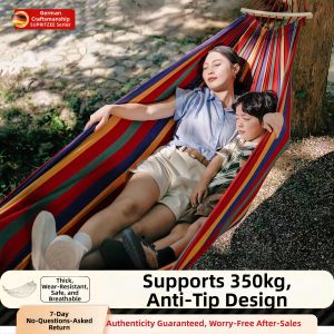 Anti-Rollover Thickened Hammock Swing