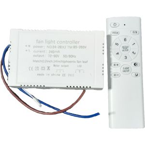 IRALAN Universal LED Fan Light Driver Replaceable Transformer Intelligent Light Strip Dimmable Ceiling Fan Lighting Accessory