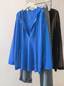 AIYITI | Relaxed Fit Plus Size Sun Protection T-Shirt with Hood