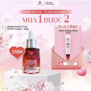 Serum Phân Tử HA Huyết Thanh Dưỡng Ẩm Cho Da- Miss CanDy Serum HA Peptide 10ml