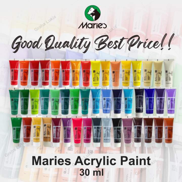 Maries Acrylic Paint 30 ml / Cat Maries Akrilik 30ml