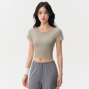 MITAOGIRL | Outdoor Running Fitness Training Padded Athletic Top