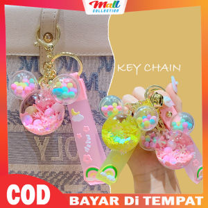 MALL - Keychain Lucu Gantungan Kunci Motor Mobil Rumah Tas Bahan Akrilik Motif Aesthetic KEY12