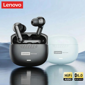 Lenovo | Choice Lenovo LE217 Wireless Earphones Bluetooth V6.0 ANC Noise Cancelling 3D Stereo Low Latency Gaming Sport Headphones Gifts