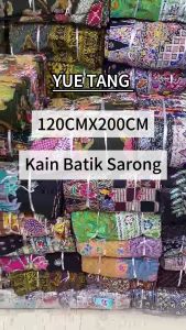 kain batik lelaki/Sarung batik bergaris/batik pria/baju kurung moden kain batik/Kain Batik Sarong