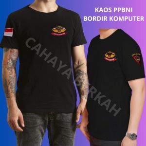 KAOS PPBNI + LOGO BELAKANG BAHAN KATUN 30S