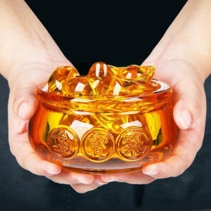 Mangkuk Harta Karun Kristal: Ornamen Baru Kerajinan Perabot Rumah Tangga