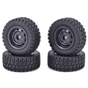JJRC | 12mm Hex 85mm/81mm Tires for RC Car Wheel Part 4PCS Tires for SCY 16101/2/3 MJX 16208/9 14209 JJRC Q130 HBX Wltoys RC Car Tire