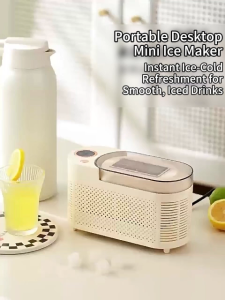 JF Ice maker Machine Automatic Household Smart Touch Ice Cube Maker Portable