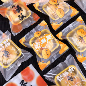 New Egg Yolk Crisp Packaging Bag Machine Sealed Transparent Tray 60g80g Individual Sealed Bag Egg Yolk Crisp Vacuum Sealed Box