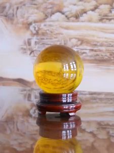 Natural Red Quartz Crystal Sphere Ball Healing Obsidian Fluorite Mineral Healing Stone Specimen