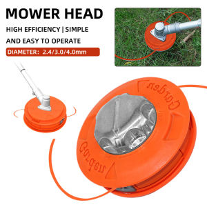 Automatic Grass Trimmer Head for Gasoline Garden Machinery Brush Cutter Universal Fit String Trimmer Replacement Bump Head