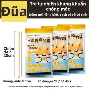 Cooker King | Đũa Dùng Một Lần Bọc Riêng Đạt Chuẩn Thực Phẩm