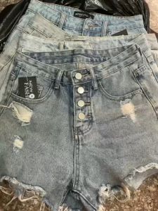 2hand quần đùi jeans nữ kiểu mới nhất còn tag