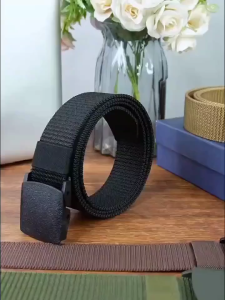 SEA JJT เข็มขัดผ้าใบอเนกประสงค์กลางแจ้ง เข็มขัดผู้ชาย เข็มขัดไนลอนยุทธวิธี เข็มขัดนักเรียนฝึกทหาร เข็มขัดตรวจสอบความปลอดภัยการค้าต่างประเทศ