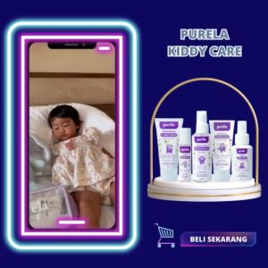 Purela Soothing Baby Creme 70gr Kiddy Glow Skincare Bayi Pemutih Kulit