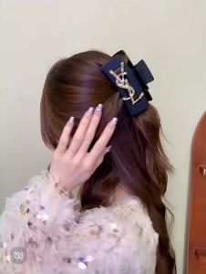 Large Letter Women Hair Claws Elegant Hair Clips Simple Lady Shark Clip Hair Accessories Gifts