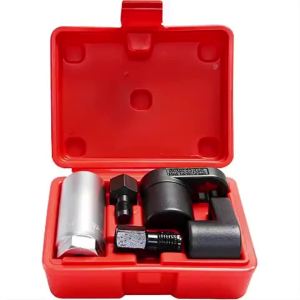 5pcs Automotive O2 Oxygen Sensor Socket Offset 02 Sensor Wrench Remover Tool and Thread Chaser Tool