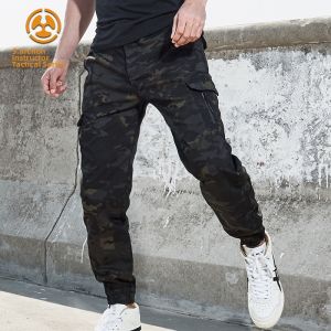 ANGKEN | Casual Loose Oversized Cargo Pants 9-Point