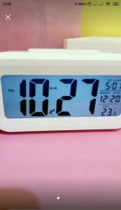 Sonifer Jam Meja Digital / Digital Alarm Clock Pakai Baterai