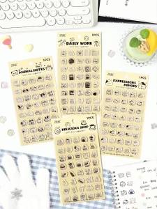 Stickers Punk | Cute Cartoon Silicone Stamps