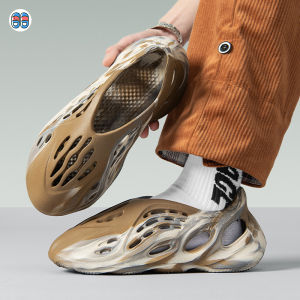 New Trendy Camouflage Thick Bottom Breathable Anti-Odor Outdoor Mens Fashionable Slip-On Clog Shoes Summer Season EVA Material