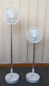 TẶNG CỦ SẠC- Quạt tích điện GẤP GỌN tiện lợi CÓ REMOTE điều khiển từ xa quạt kéo cao đến 1m 4 chế độ gió pin sạc dùng đến 6h